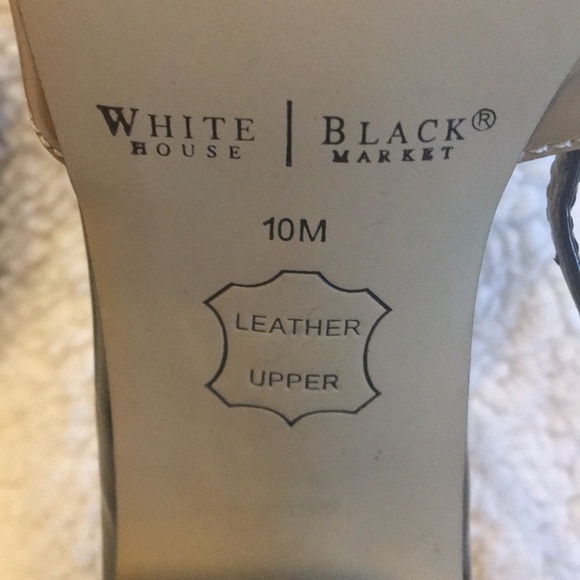 White House Black Market like new heels - Picture 4 of 6